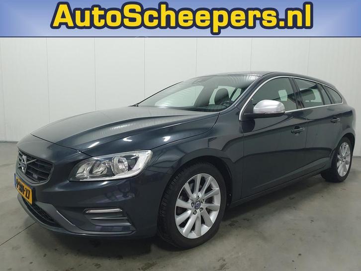 Volvo V60 1.6 D2 R-Design NAVI/H.LEDER/STOELVERW/TR.HAAK, Auto's, Volvo, Bedrijf, Te koop, V60, ABS, Airbags, Airconditioning