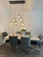 Complete woonkamer set - banken, tafel, tv-meubel, gordijnen, Ophalen