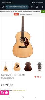 Larrivee L-O3 R izgst. Lees beschrijving : 1200 euro, Ophalen of Verzenden, Zo goed als nieuw, Overige typen