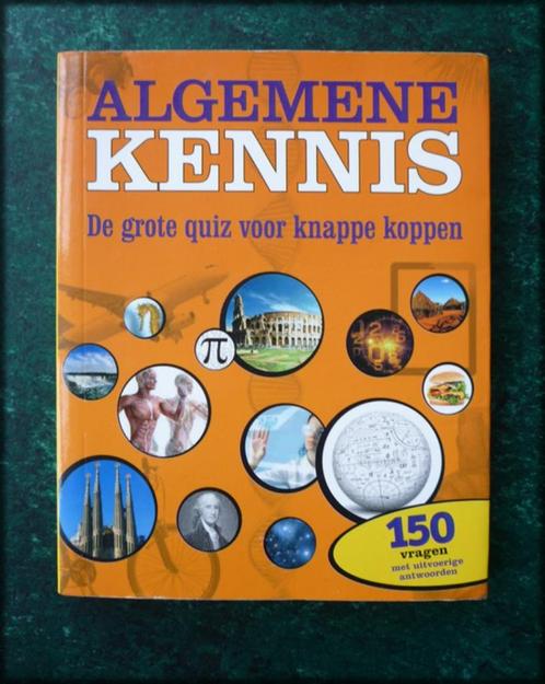 ALGEMENE KENNIS - 150 quiz Vragen voor knappe koppen - door:, Boeken, Overige Boeken, Zo goed als nieuw, Verzenden
