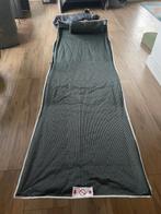 Campingbed veldbed opvouwbaar draagbaar grijs 188x64,5x53 cm, Caravans en Kamperen, Ophalen of Verzenden, Nieuw