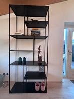 Metalen wandmeubel / wandrek zwart - 220x98x34cm, Huis en Inrichting, Ophalen, Met plank(en), 200 cm of meer, 50 tot 100 cm