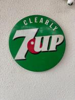 Vintage 7-Up Emaille Reclamebord, Antiek en Kunst, Antiek | Emaille, Ophalen