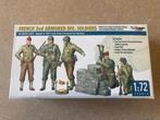 Franse tankbemanning / 1:72 / Mirage Hobby, Hobby en Vrije tijd, Modelbouw | Figuren en Diorama's, Verzenden, Nieuw, 1:50 of kleiner