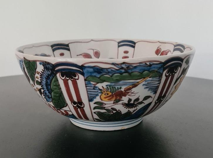 Kraaikom Tichelaar Makkum, Antiek en Kunst, Antiek | Keramiek en Aardewerk, Ophalen of Verzenden