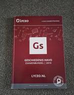 Geschiedenis havo examenbundel 2019 lyceo, Gelezen, Lyceo, Geschiedenis, HAVO