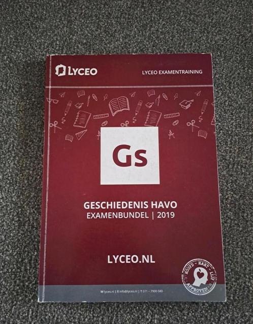 Geschiedenis havo examenbundel 2019 lyceo, Boeken, Schoolboeken, Gelezen, Geschiedenis, HAVO, Ophalen of Verzenden