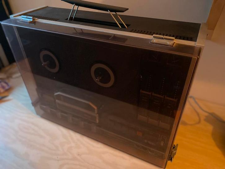 Stofkap Philips N-4511., Audio, Tv en Foto, Bandrecorders, Bandrecorder, Met stofkap, Ophalen
