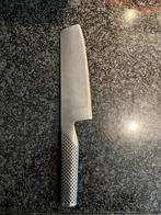 Global G-5 Nakiri Groentemes 18cm - Zo goed als nieuw, Ophalen of Verzenden, Zo goed als nieuw, Rvs of Chroom, Los bestek