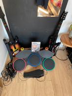 [ORIGINEEL] WII GUITAR HERO SET + game, Spelcomputers en Games, Wii, Gitaar, Drumstel of Dj-set, Zo goed als nieuw, Verzenden