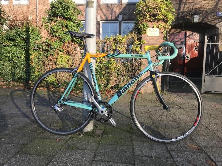 Bianchi Reparto Corse XL EV2 – Aluminium Campagnolo 10-speed, Fietsen en Brommers, Fietsen | Racefietsen, Gebruikt, Heren, Overige merken