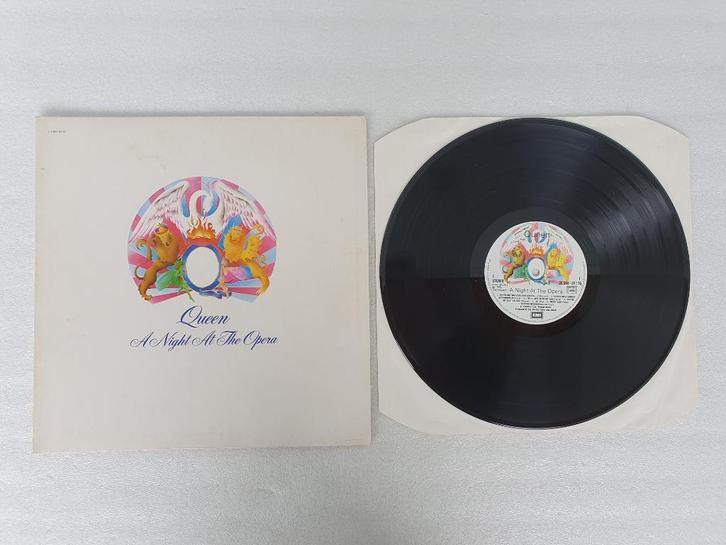 LP Queen - A Night At The Opera, Cd's en Dvd's, Vinyl | Rock, Gebruikt, Poprock, 12 inch, Ophalen of Verzenden