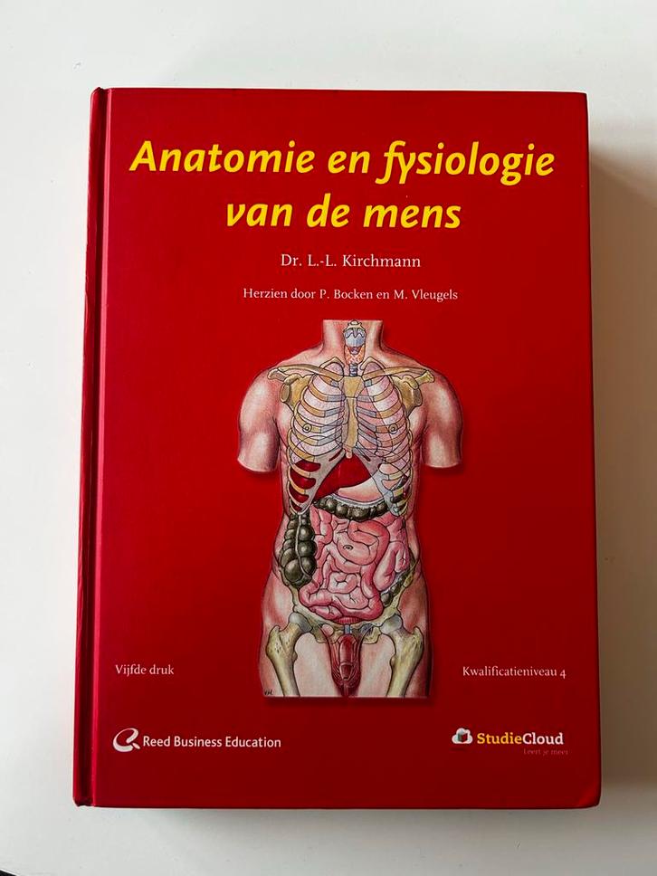 Anatomie & Fysiologie - Verpleegkunde, Boeken, Studieboeken en Cursussen, Gelezen, HBO, Alpha, Ophalen of Verzenden