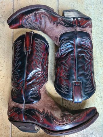 Sendra cowboy laarzen mt 43. Western boots. Rood bruin beschikbaar voor biedingen