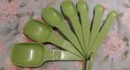 Tupperware maatschepjes, Ophalen of Verzenden, Gebruikt, Groen, Overige typen