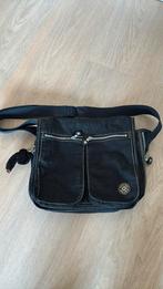 Kipling zwarte schoudertas schooltas, Sieraden, Tassen en Uiterlijk, Tassen | Schoudertassen, Ophalen of Verzenden, Zo goed als nieuw