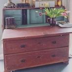 antieke Zweedse secretaire, Antiek en Kunst, Antiek | Meubels | Kasten, Ophalen