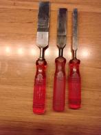 Nooitgedacht gebruikte steekbeitels 32mm  26 mm  12mm, Ophalen of Verzenden, Gebruikt