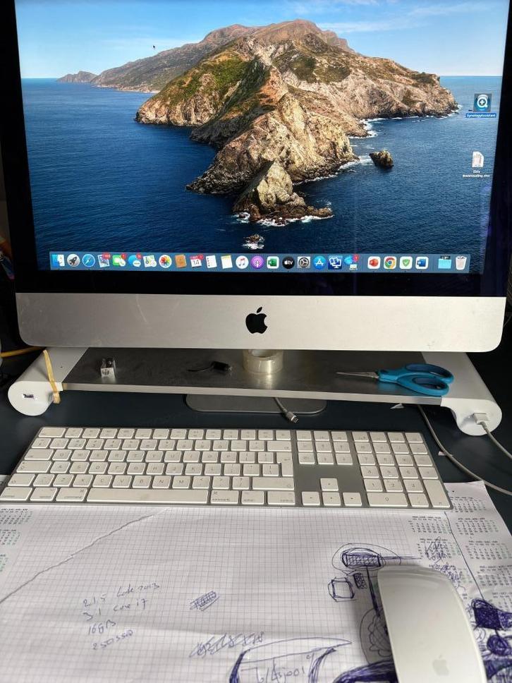 Imac Late 2013 met SSD, Computers en Software, Apple Desktops, Zo goed als nieuw, iMac, SSD, 3 tot 4 Ghz, 16 GB, Ophalen