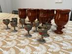 Wijn Kelken 8 stuks kerst 8 eierdoppen of shotjes ridder, Ophalen of Verzenden, Zo goed als nieuw
