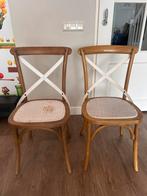 Rivièra Maison Bistro stoeltjes, Gebruikt, Stoel, Hout, Ophalen