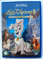 Lady en de Vagebond 2 (originele dvd) Disney, Europees, Tekenfilm, Alle leeftijden, Ophalen of Verzenden