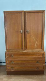 Leuk houten kast jaren 60, Ophalen, Gebruikt