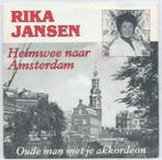 Rika Jansen- Heimwee naar Amsterdam, Verzenden, Zo goed als nieuw, Overige formaten, Levenslied of Smartlap
