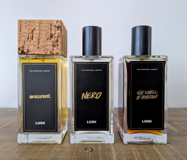 LUSH parfum - samples decants, Sieraden, Tassen en Uiterlijk, Uiterlijk | Parfum, Zo goed als nieuw, Ophalen of Verzenden