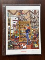 Franka - Henk Kuijpers Veilingprent 2024 'Kringloop', Eén stripboek, Nieuw, Ophalen of Verzenden, Henk Kuijpers