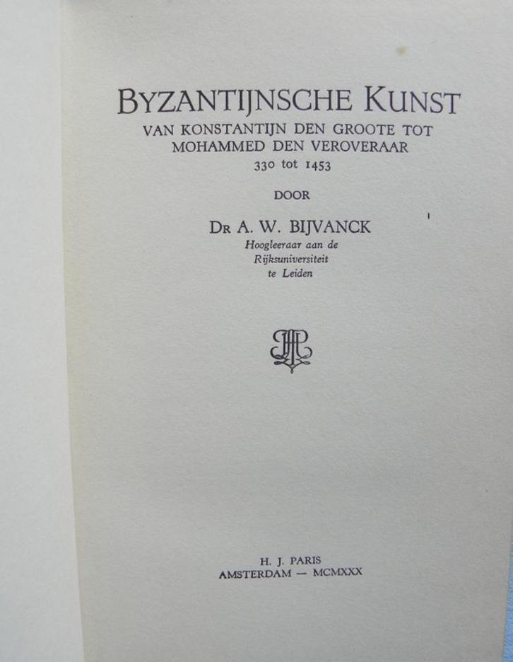 Byzantijnsche kunst van Konstantijn de Groote, Boeken, Kunst en Cultuur | Beeldend, Gelezen, Ophalen of Verzenden