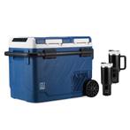 Brisby 49,1L Compressor Koelbox Inclusief 2 Thermosbekers, Caravans en Kamperen, Koelboxen, Ophalen of Verzenden, Nieuw, Elektrisch