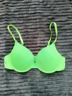 Felgroene BH van zachte stof mt M, licht push up, Onbekend, Ophalen of Verzenden, Groen, BH