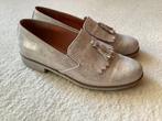 Mooie leer instappers/ ballerina's / schoenen Durea, 5(38)., Durea, Instappers, Ophalen of Verzenden, Grijs