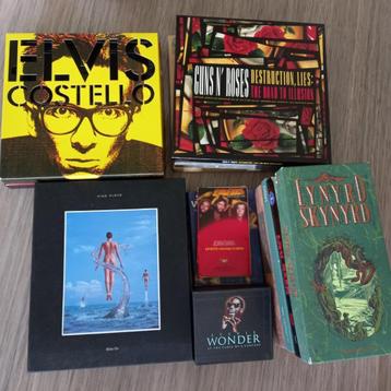 Doos vol incomplete boxen / boxsets (CD's) beschikbaar voor biedingen