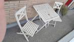 Bistro setje, Ophalen, Hout, 2 zitplaatsen