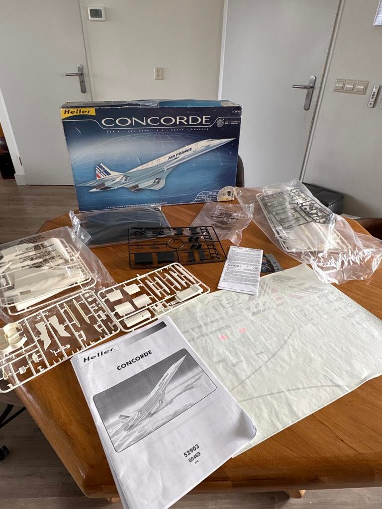Heller Modelbouwdoos Concorde 52903 nieuw in de doos, Hobby en Vrije tijd, Modelbouw | Vliegtuigen en Helikopters, Ophalen of Verzenden