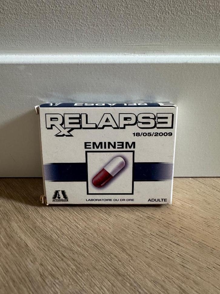 Eminem - Relapse Promo Pillen (Snoepjes) - Franse Uitgave, Verzamelen, Muziek, Artiesten en Beroemdheden, Ophalen