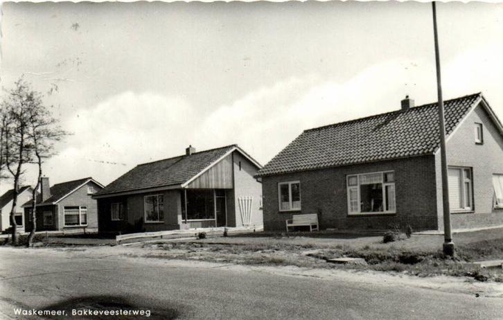 Waskemeer, Bakkeveesterweg - 1969 gelopen, Verzamelen, Ansichtkaarten | Nederland, Ongelopen, Noord-Brabant, Voor 1920, Ophalen of Verzenden