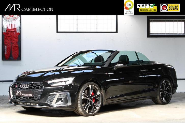 Audi A5 Cabriolet 3.0 TFSI S5 quattro | 20 inch | 360 camera, Auto's, Audi, Bedrijf, Te koop, A5, 360° camera, 4x4, ABS, Achteruitrijcamera