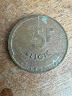 België 5 frank 1986, Ophalen, Brons, Losse munt