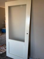Glazen deur - Binnendeur, Gebruikt, 80 tot 100 cm, Binnendeur, Ophalen of Verzenden