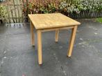 Ikea kleine houten tafel, Huis en Inrichting, Ophalen, Gebruikt, Rechthoekig, 50 tot 100 cm