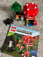 Minecraft lego Paddenstoel 21179, Kinderen en Baby's, Speelgoed | Duplo en Lego, Ophalen of Verzenden, Zo goed als nieuw, Complete set