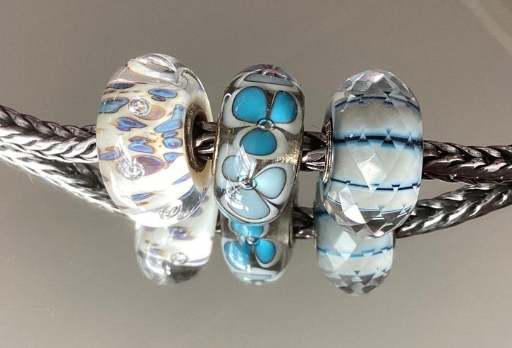 Trollbeads prachtige glazen beads, Sieraden, Tassen en Uiterlijk, Bedels, Nieuw, Trollbeads, Glas of Kristal, Ophalen of Verzenden
