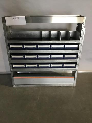 Aluminium bedrijfswagen inrichting GK-027 beschikbaar voor biedingen