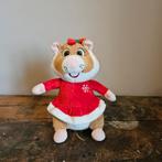 AH Hamster Kerst Knuffel Rood Jurkje 28cm, Ophalen of Verzenden, Nieuw, Overige typen