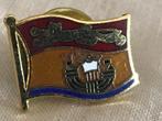 Pin New Brunswick Flag Ship Lion Passant Coat Arms Canada, Verzamelen, Speldjes, Pins en Buttons, Ophalen of Verzenden, Nieuw