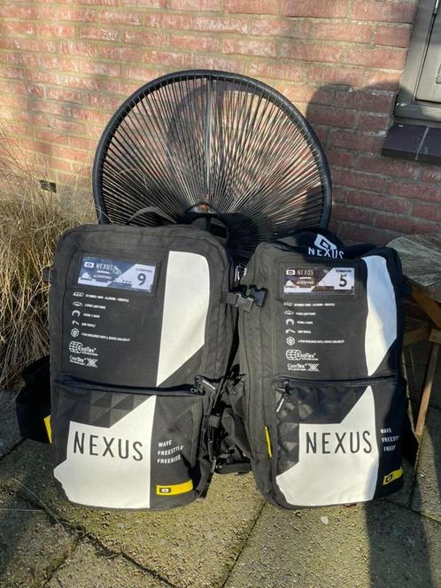 Core Nexus 2 9m2 & 5m2, Watersport en Boten, Kitesurfen, Gebruikt, 9 m², Geen board, Ophalen of Verzenden