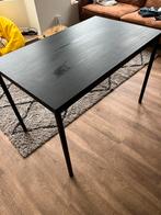 Zwarte IKEA eettafel 110x67cm, Huis en Inrichting, Tafels | Eettafels, 50 tot 100 cm, Rechthoekig, Ophalen of Verzenden, Vier personen
